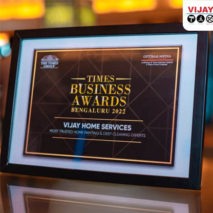Times Business awards bangalore 2022 - Vijay Home Services, vijayhomeservices.com